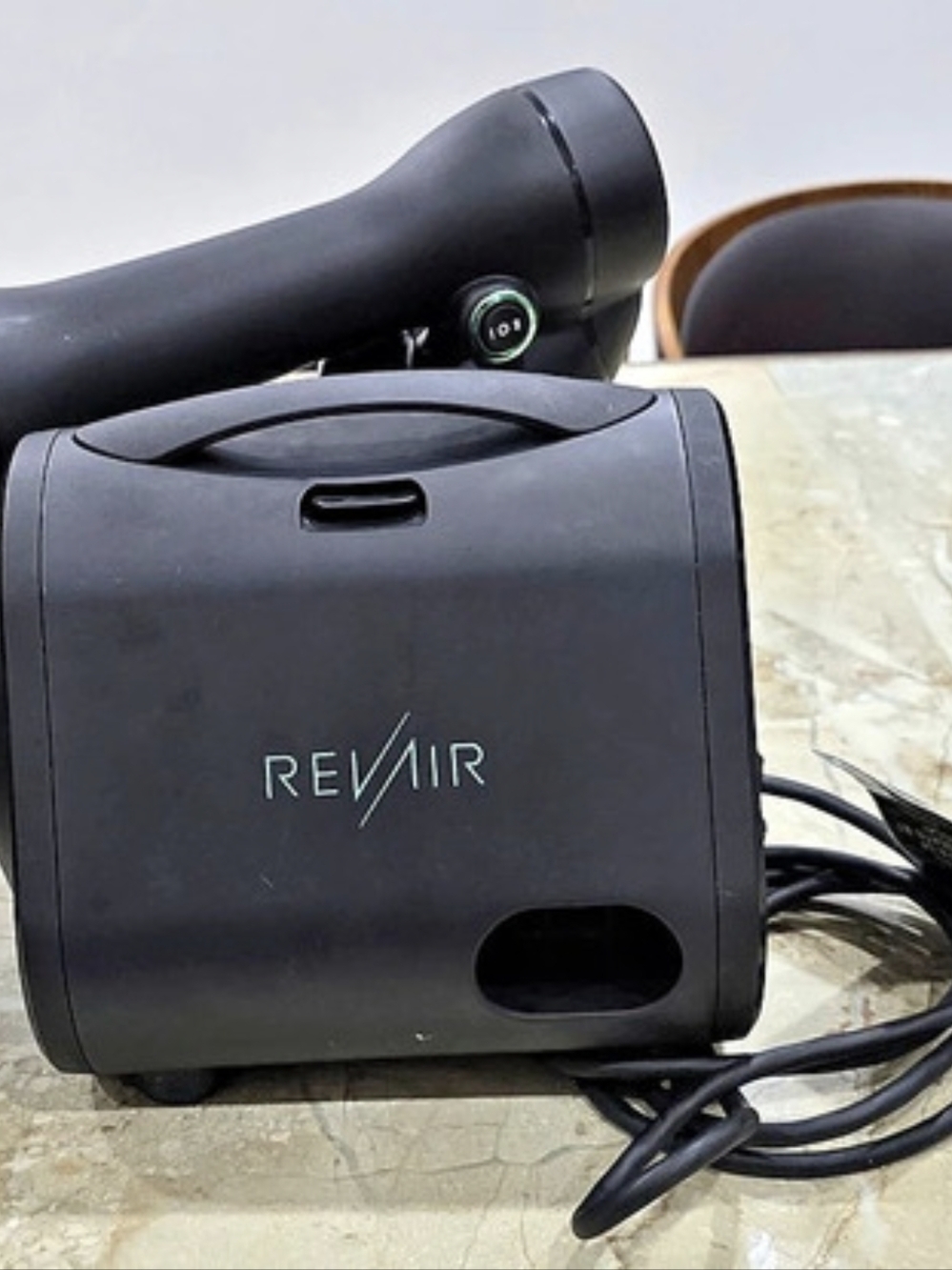 RevAir Reverse-Air Hair Dryer Black
